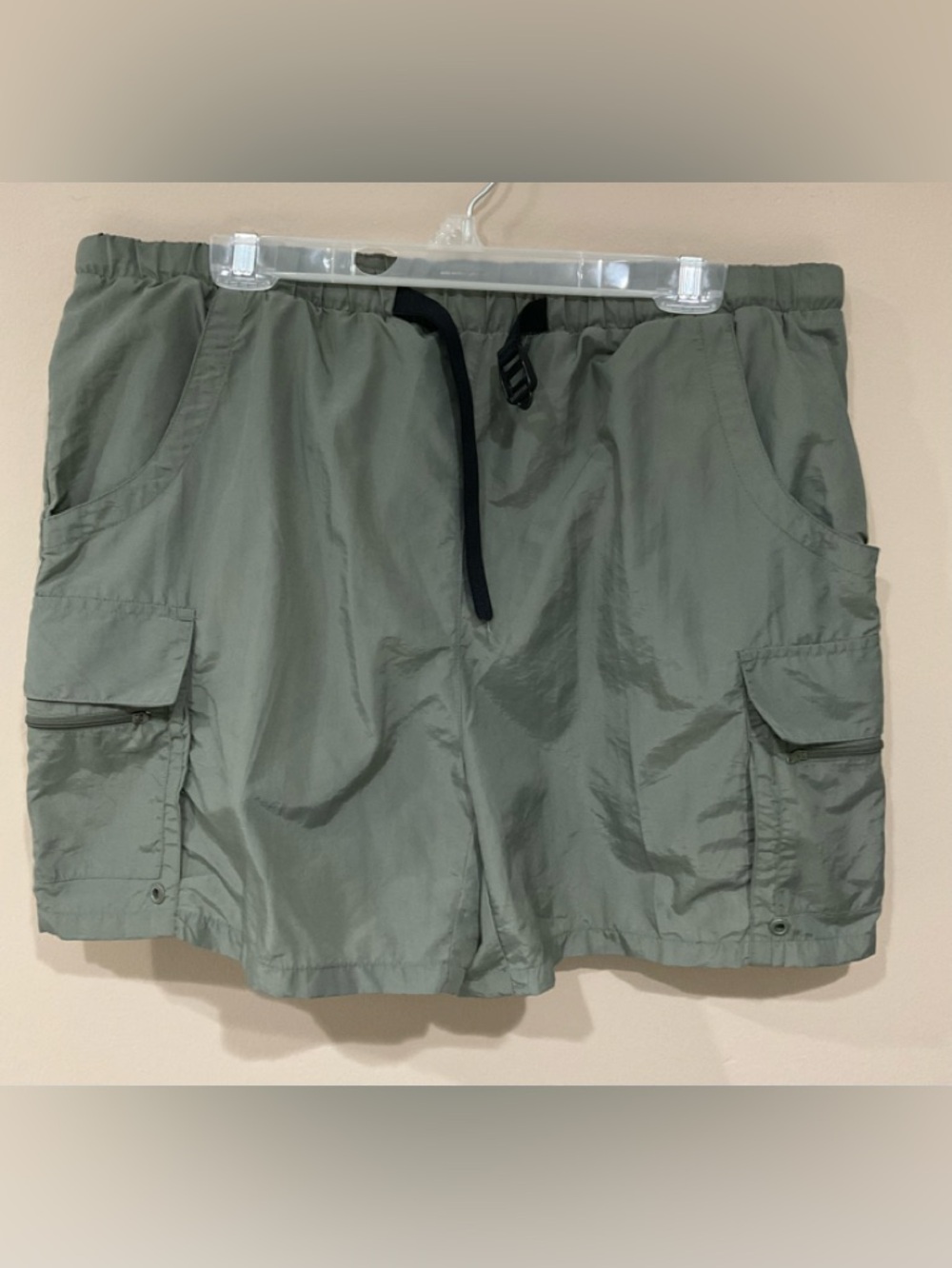 🍏 Coleman Outdoors Men’s Olive Color Swim Shorts, Size L